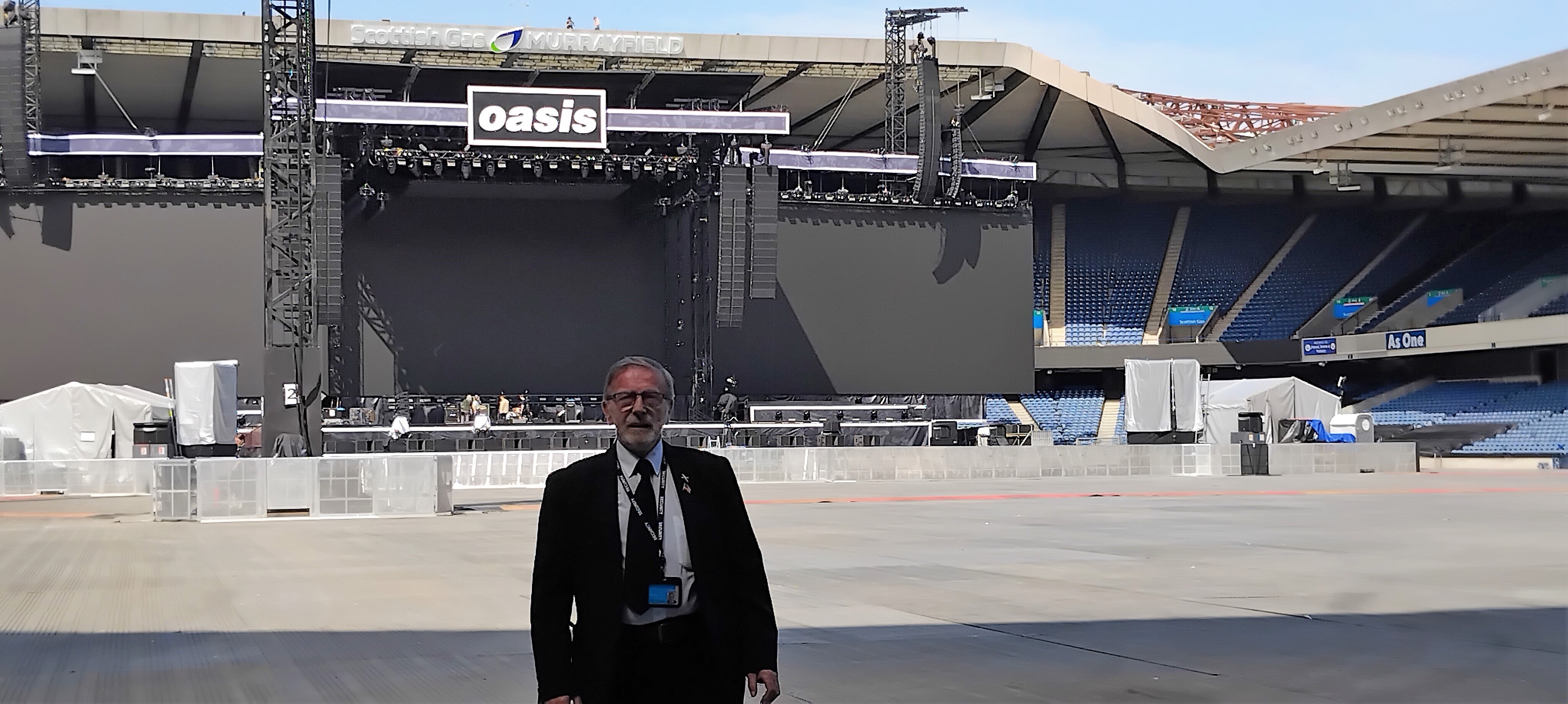 Corporate stadium event